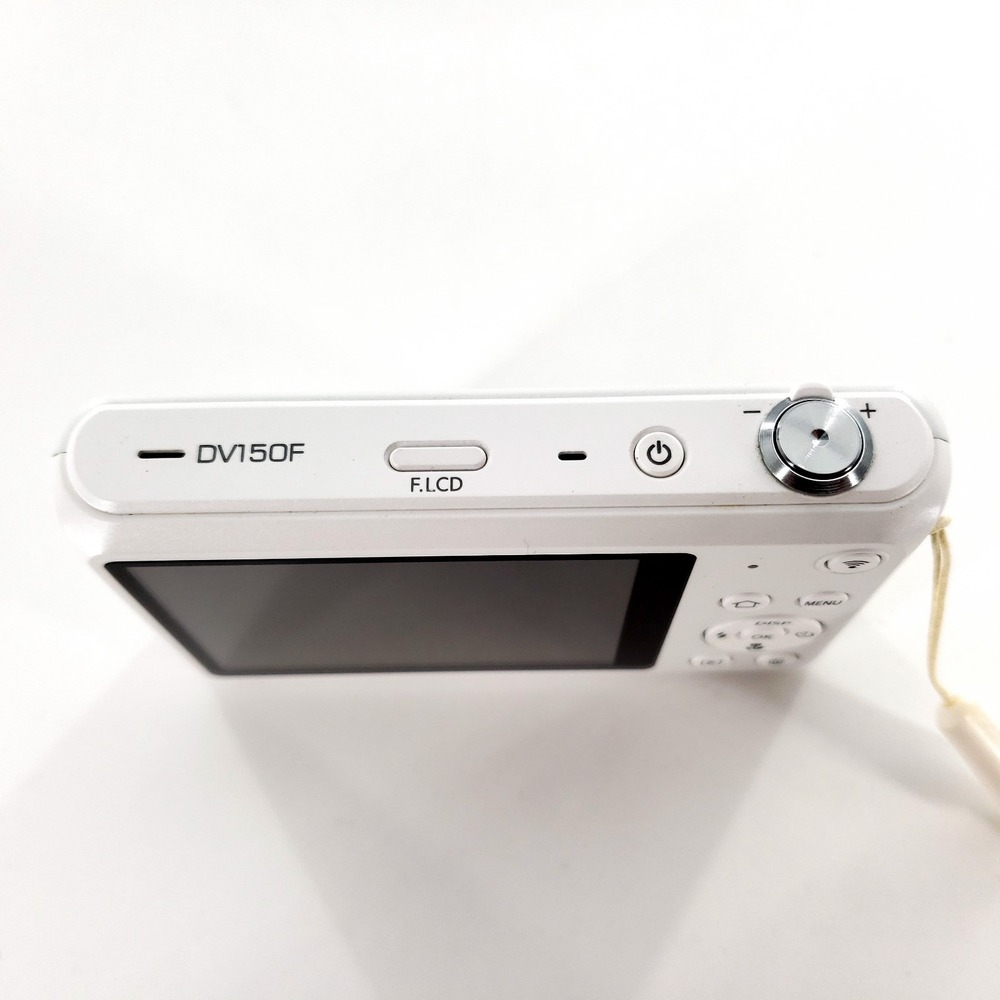 Samsung DualView DV150F 16.2MP Digital Camera White Complete In Box Tested Works - Picture 7 of 14